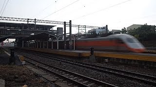 128次自強號通過大林車站