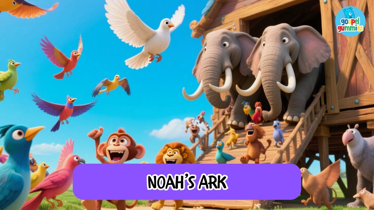 Noah's Ark Bible Story for Kids | Bible Story About Obedience and God’s ...