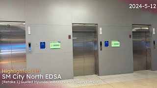 1 LIFT UNGUIDED | Hyundai WBST @ SM City North EDSA [North Towers Lift 1-3]