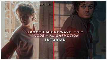 After effect like smooth microwave edit in alightmotion 