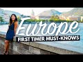 101 europe travel tips  mustknows for first timers  scams tourist traps what not to do  more
