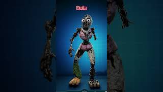FNaF Ar Edit | Original Glamrocks VS Ruin Animatronics Edit | Security Breach Edit #shorts #fnaf