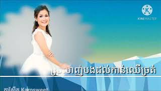 Video thumbnail of "ស្រលាញ់បងដល់កាន់ឈើច្រត់ || ការ៉ូស្វីត Karosweet Cover Song ||"