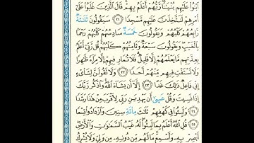 القرآن الكريم صفحة رقم 296 برواية الدوري عن الكسائي  القارئ مفتاح السلطني