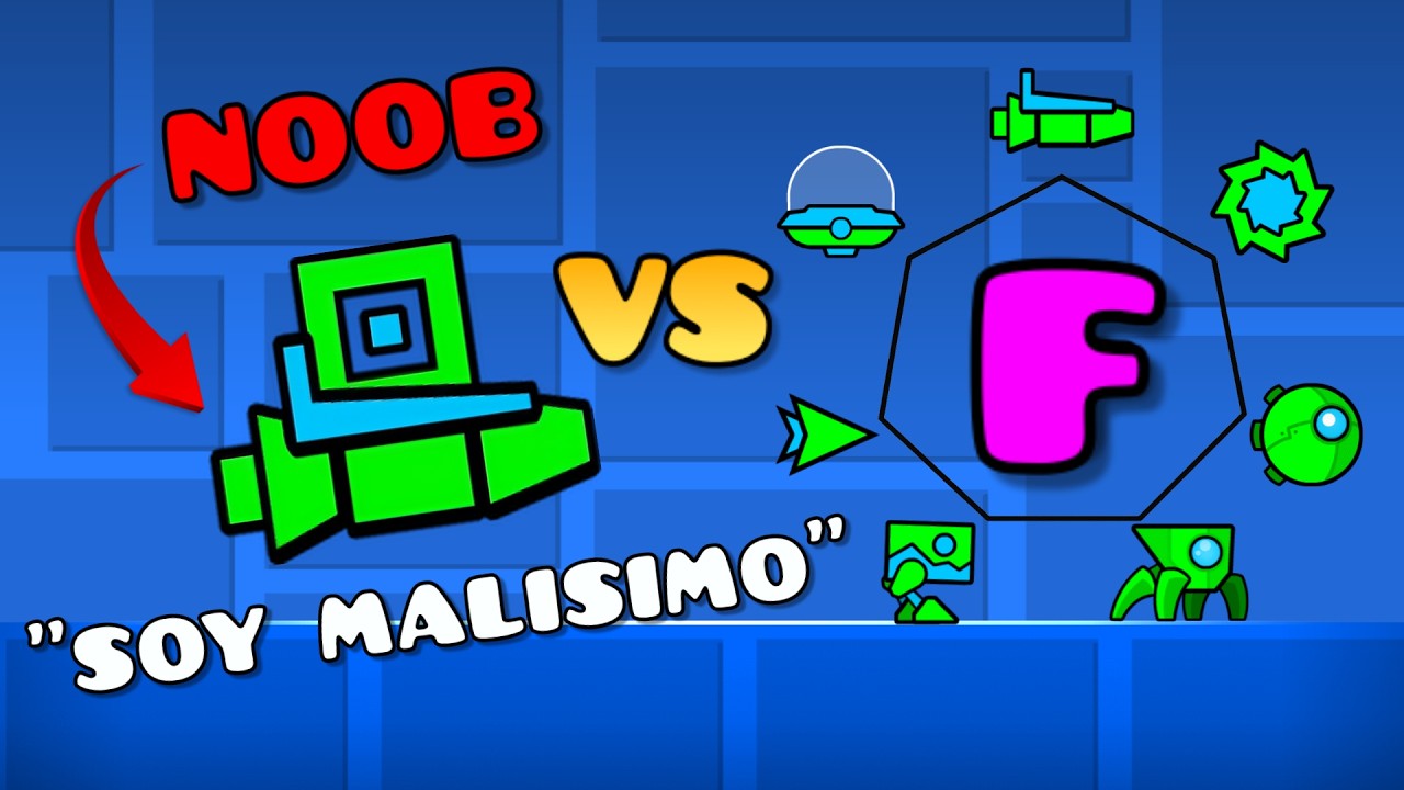 NOOB vs SKILL TESTER en Geometry Dash