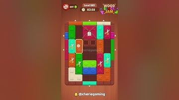 Wood Block Jam Level 85 Solution Walkthrough