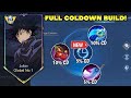 New julian full coldown build and emblem 2024  top 1 global julian  mlbb