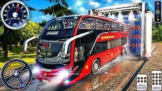 Bus Driving Simulator Passenger Pickup🚍 Android Gameplayus🚍s Driving Game 2026 3D🚌Challenging City screenshot 4