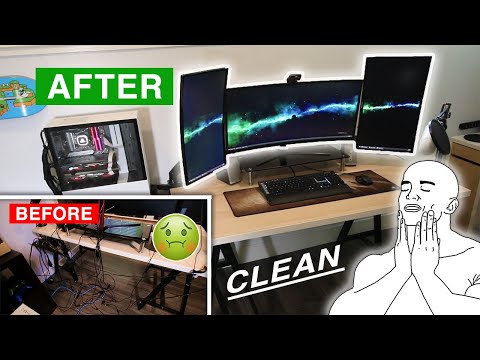 7 Effective Ways To Hide Computer Cables - Priority IT Works