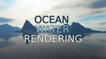 Ocean Water Rendering - OpenGL - Tessendorf implementation