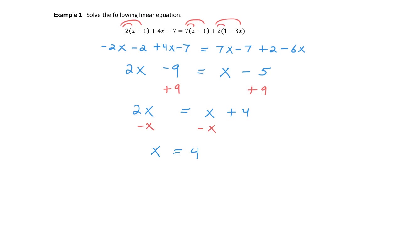 Intermediate Algebra Lesson 6 - YouTube