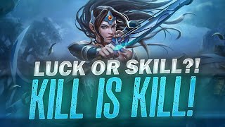 Dota 2 - Luck or Skill?! Kill is Kill! (The Art of Mindgames)