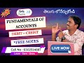 Fundamentals of Accounts in Tally Prime 7.0