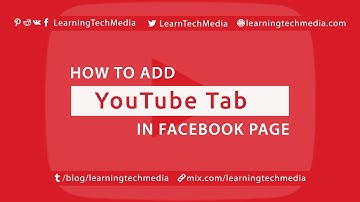 1. How to add Custom YouTube Tab in Facebook Page ☑️