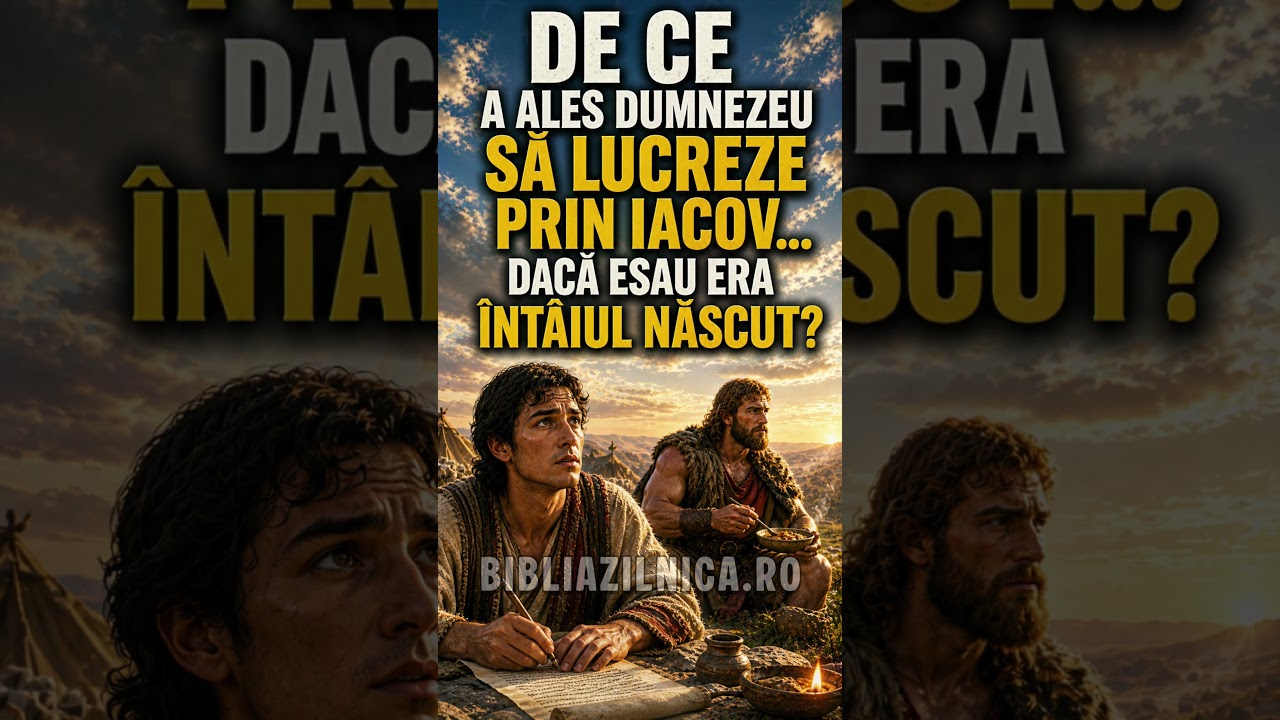 De ce a ales Dumnezeu să lucreze prin Iacov… dacă Esau era întâiul născut   Întrebări și răspunsuri