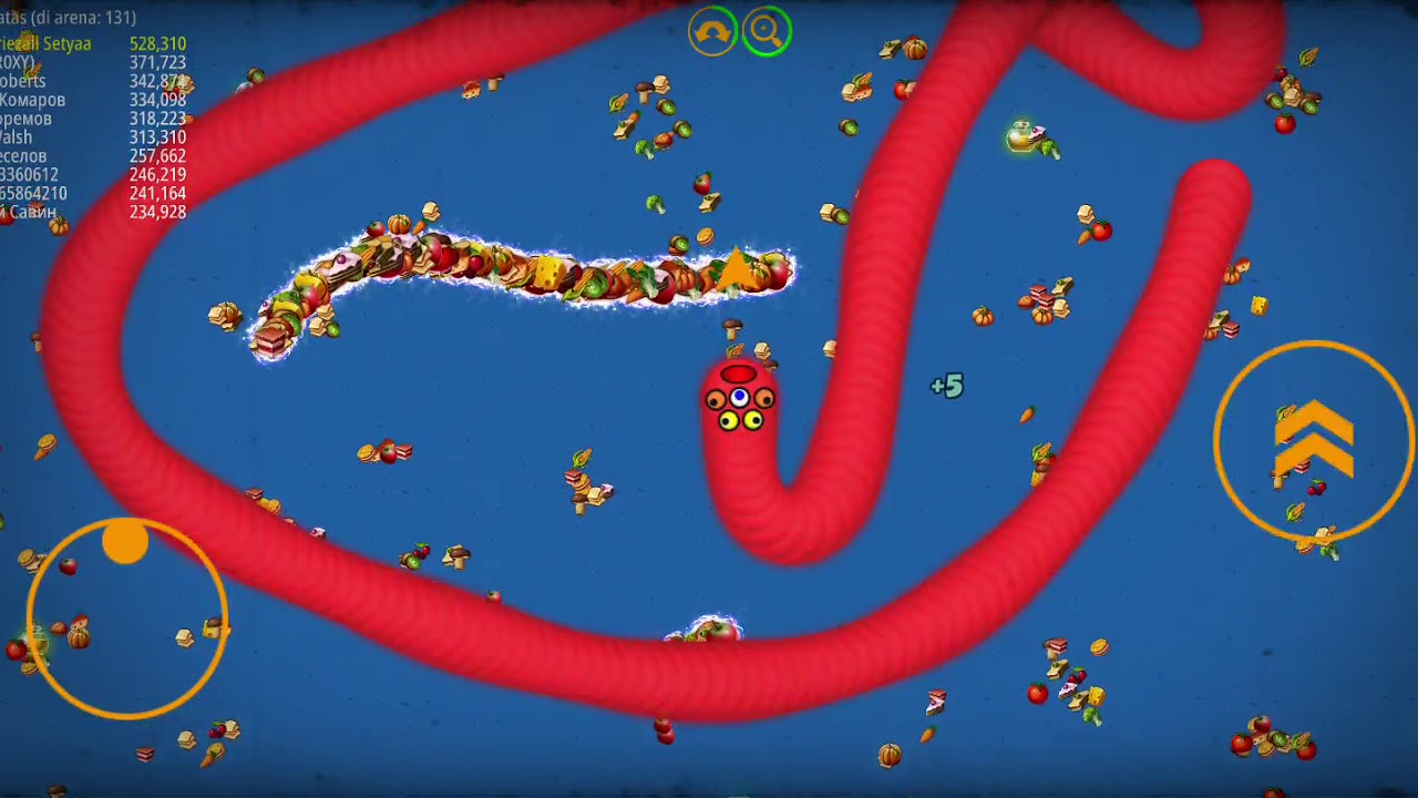 CARA MAIN GAME CACING WORMSZONE.IO GAK MATI YouTube