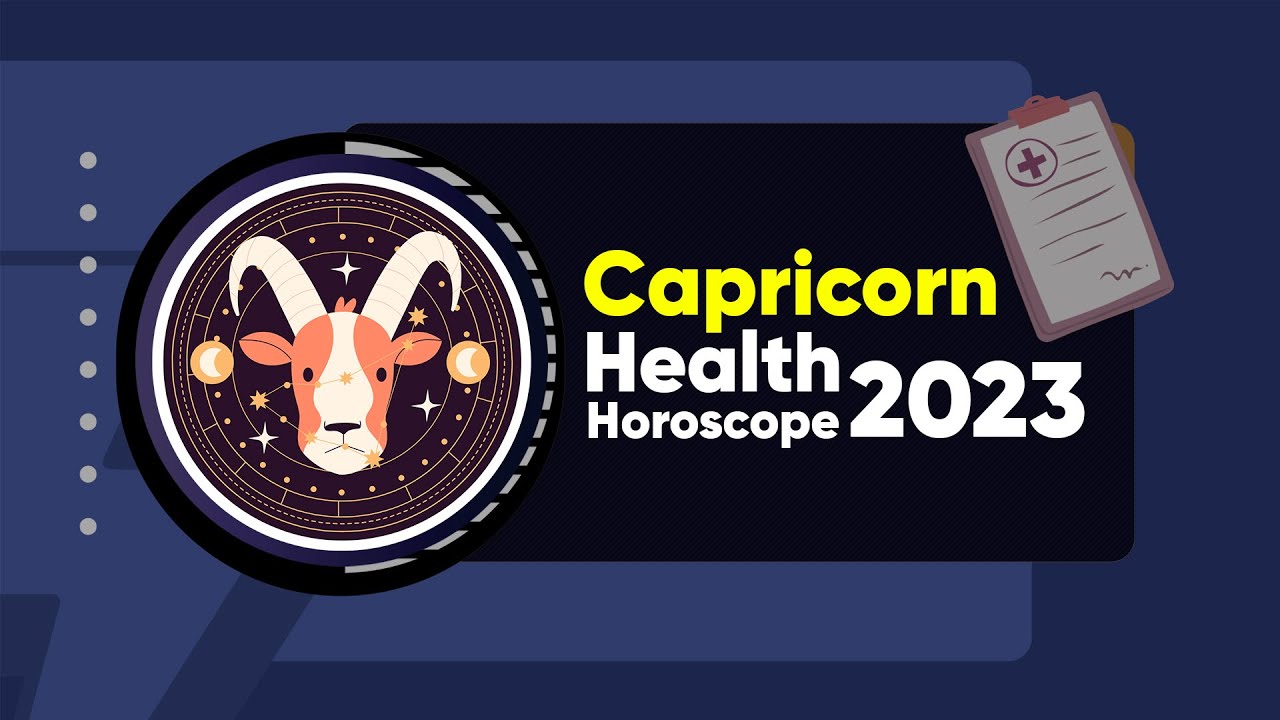 Capricorn Health Horoscope 2023 Prokerala Astrology YouTube