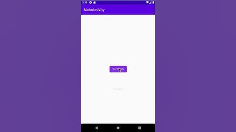 [Android]Activityへの画面遷移