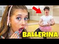 TURNING MY BOYFRIEND INTO A BALLERINA FOR 24 HOURS!  **Funny**