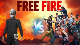 FREE FIRE 1VS4 CUSTOM MATCH 😱#video 