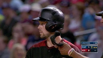 CLE@ARI: Owings cracks RBI single to left field