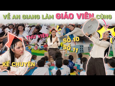 HEN về AN GIANG làm CÔ GIÁO, trao THƯ VIỆN THÂN THIỆN thứ 10 và 11 | H'Hen Niê Official