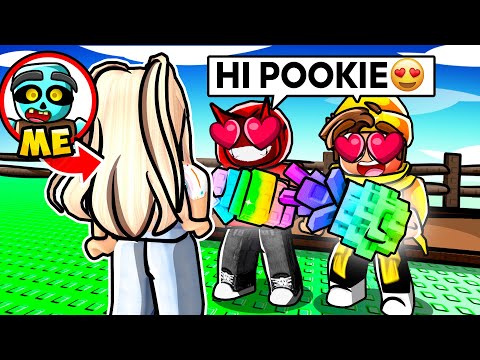 I Became An E-GIRL, And He Gave Me RARE FRUITS In Grow A Garden..