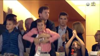 Eli Manning \& Family Celebrate Late 4th Quarter Lead! | Panthers vs. Broncos | NFL