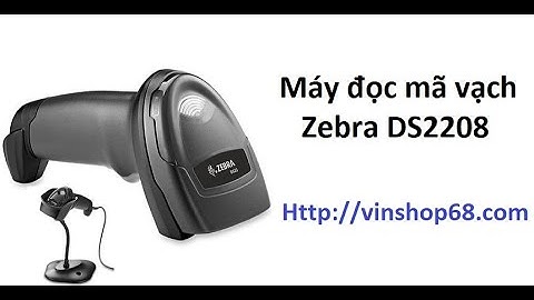 Máy đọc mã vạch 2D Zebra DS2208