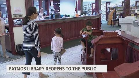 Patmos Library reopens its doors after staff departures caused temporary closure