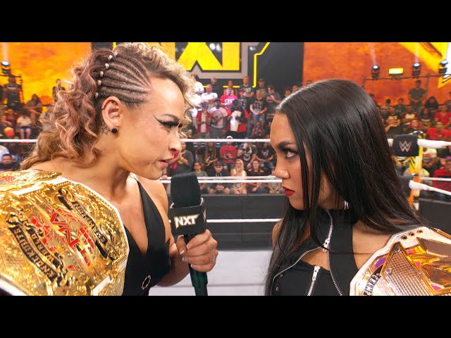 Jordynne Grace CONFRONTS Roxanne Perez on WWE NXT class=