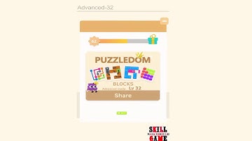 Puzzledom - Blocks - Advanced Level 1 - 50 - Walkthrough