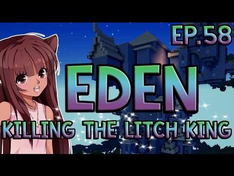 gaming logo Minecraft Eden | Killing the Litch King | Episode 58