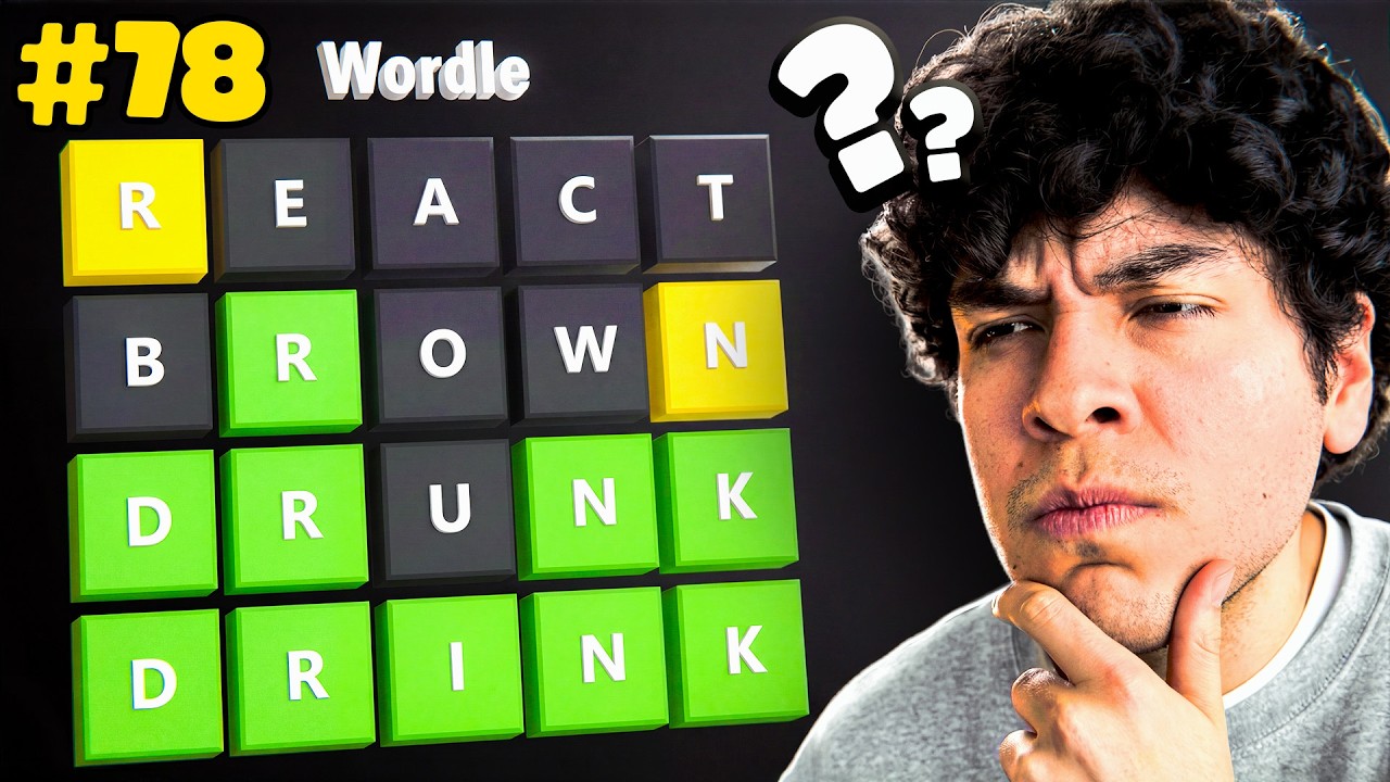 WORDLE but We Make The Words - Clooless Podcas t#78