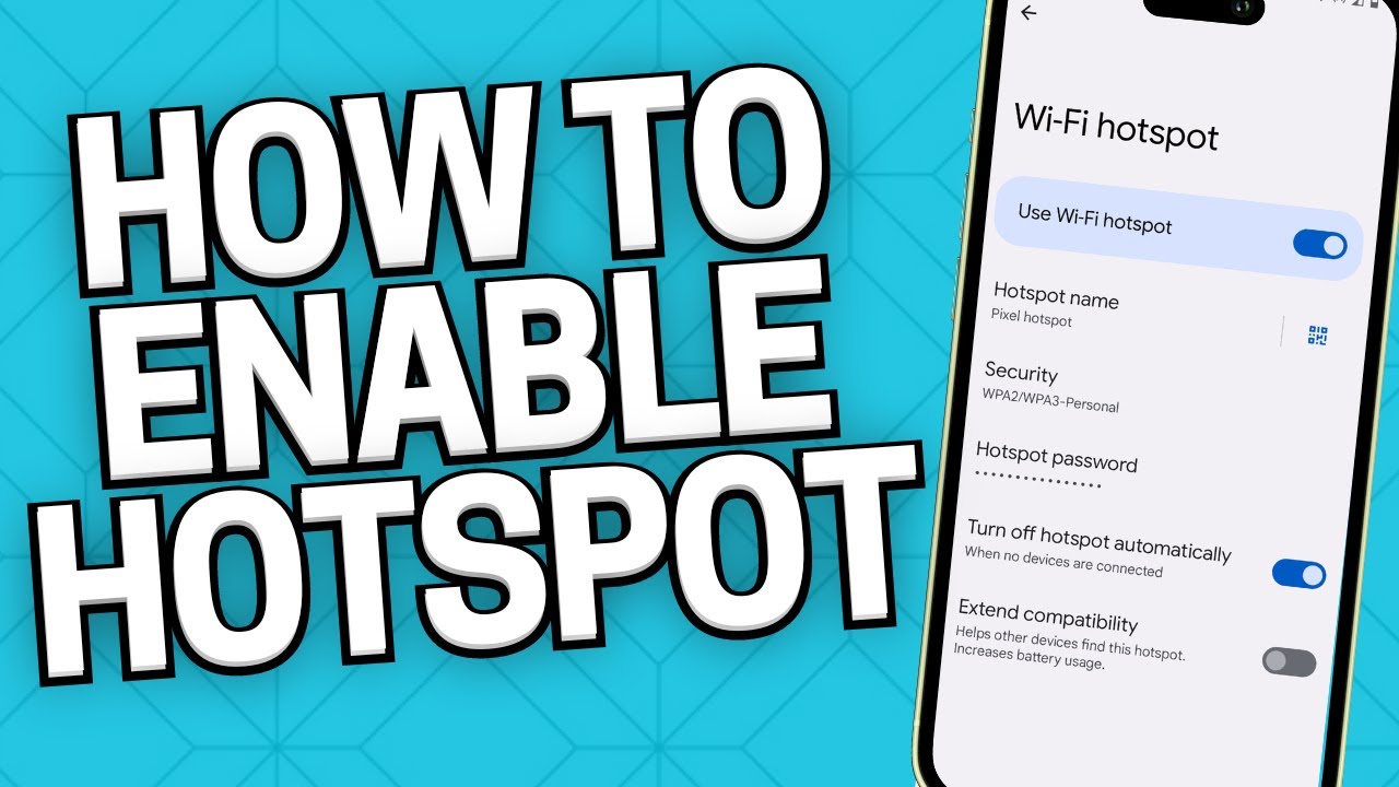 How to Enable Hotspot on Google Pixel 9 - YouTube