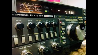 YAESU FT-767GX test by 153E251 - YouTube