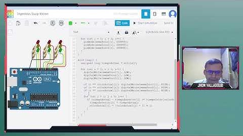 Simulación de Semáforo de 3 Vías con Arduino