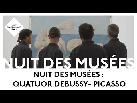 Nuit des musées 2020 : le Quatuor Debussy dans l'exposition "Picasso. Baigneuses et Baigneurs"