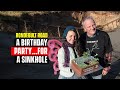 Only in South Africa: Sinkhole Gets a Birthday Cake