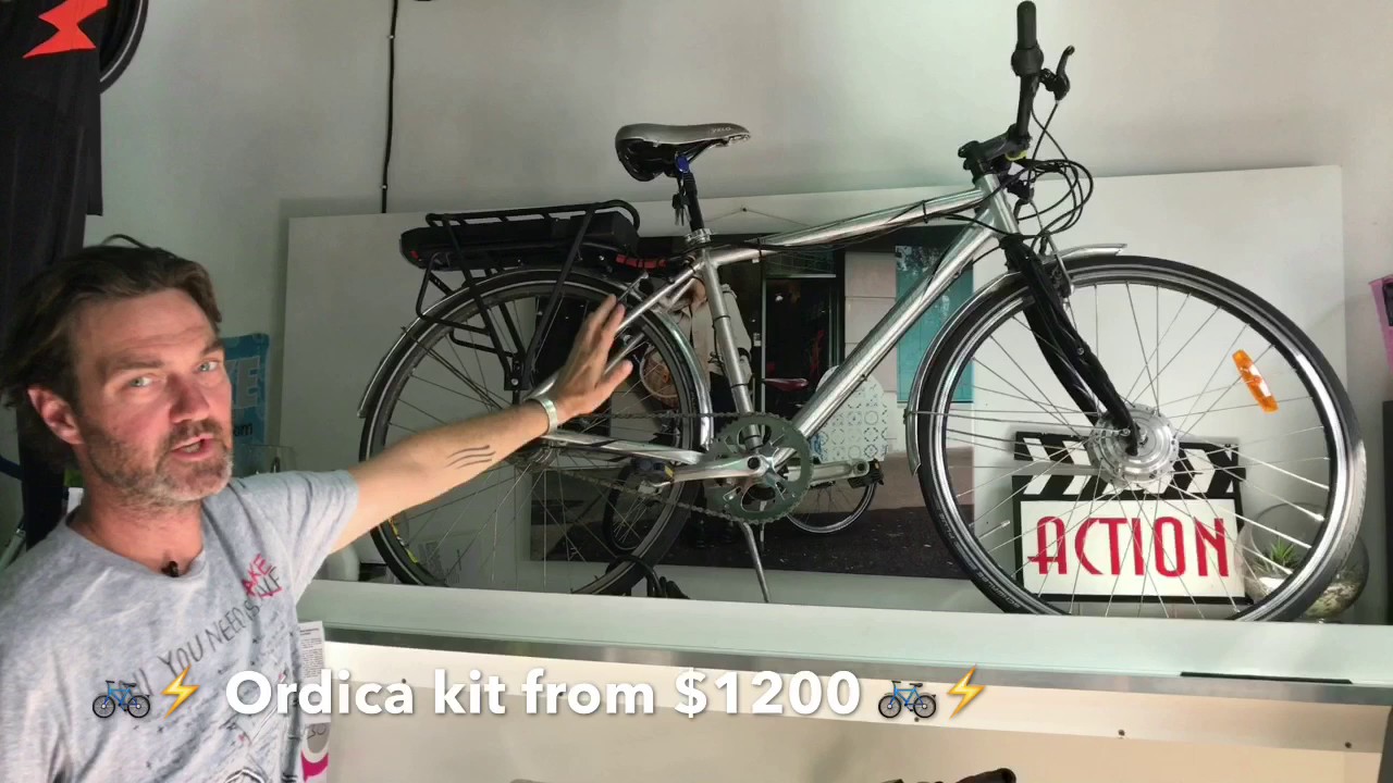 Electric bicycle conversion kits from Sydney Electric Bikes YouTube