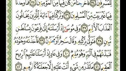 51 -  سورة الذاريات 💚الشيخ   ناصر القطامي