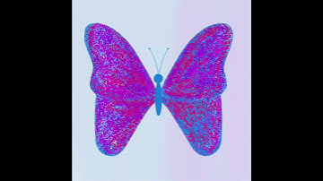Big colorful butterfly | Timelapse digital art using Adobe Fresco on my iPhone.