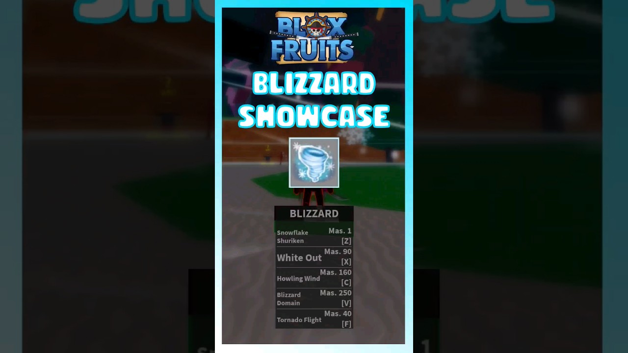 Blizzard showcase #roblox #onepiece #zoro #luffy #devilfruit #gaming #