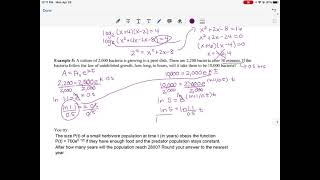 Math 1050 - Final Review Day 2
