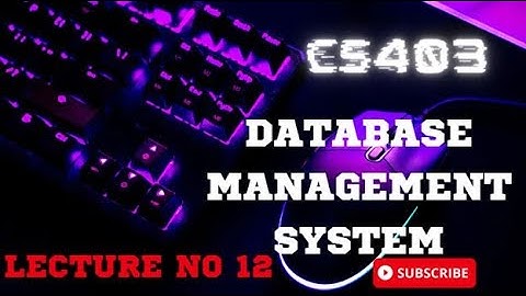 CS403 Short Lecture - 12 | VU Short Lecture | Introduction in (Urdu) by VU Rocky