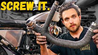 I’m DONE Waiting… So I Made My Own Harley Exhaust