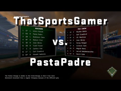 ThatSportsGamer vs PastaPadre in Diamond Dynasty - MLB The Show 16 - YouTube