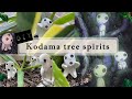 Kodama tree spirits making from clay| DIY | Princess Mononoke | もののけ姫 |  Ghibli