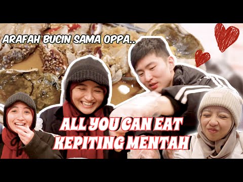 MAKAN KEPITING MENTAH DI KOREA BARENG OPPA