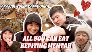 MAKAN KEPITING MENTAH DI KOREA BARENG OPPA 😊😊